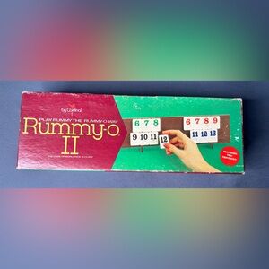 Vintage 1970s Rummy-O II Cardinal Industries Model No. 850